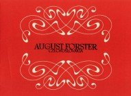 Обложки каталога August Förster - Чехословакия, 1959 год