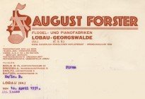 Буклет с указанием дочерних филиалов, 1931 год