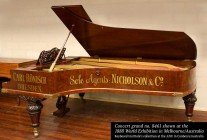 Рояль Rönisch который был представлен на Всемирной выставке в Мельбурне в 1888 году