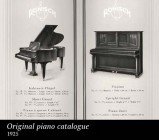 Одна из страниц оригинального каталога Рёниш, 1925 год