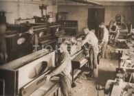Сборочный цех фабрики "Красный Октябрь", 1930 год